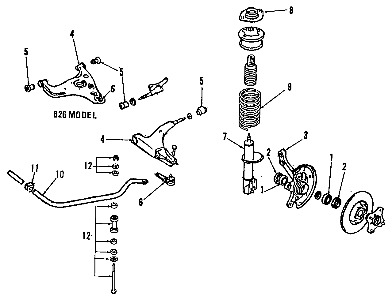 2003 mazda protege front wheel bearing replacement 2003 mazda protege front wheel bearing replacement