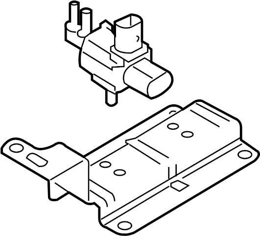 Mazda 3 Vapor Canister Purge Solenoid Liter Engine